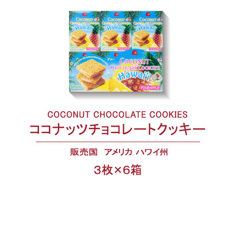 ココナツチョコレートクッキー